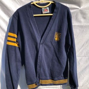 UBC rugby cardigan